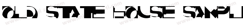 Old State House SAMPLE字体转换
